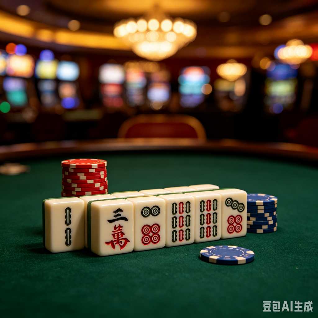 glossy mahjong tiles