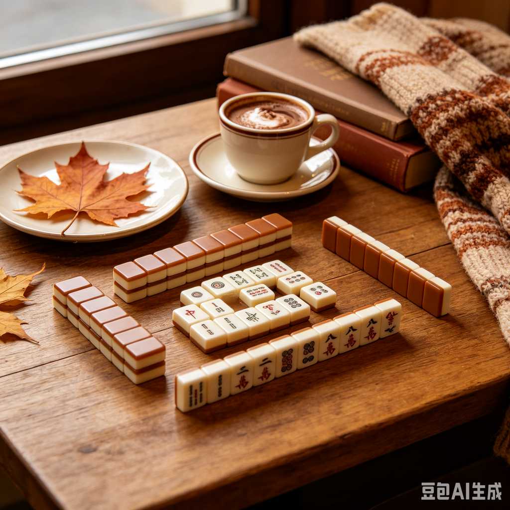 hand painted mahjong tiles